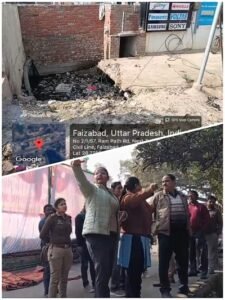 A long-standing problem on Ayodhya's Ram Path: Water is entering homes due to the lack of a proper drainage system, causing distress to residents.