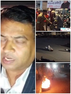 A blackout mock drill was conducted in Ayodhya, sending a message about preparedness for emergency situations.