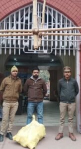 One person was arrested with illegal kite string.