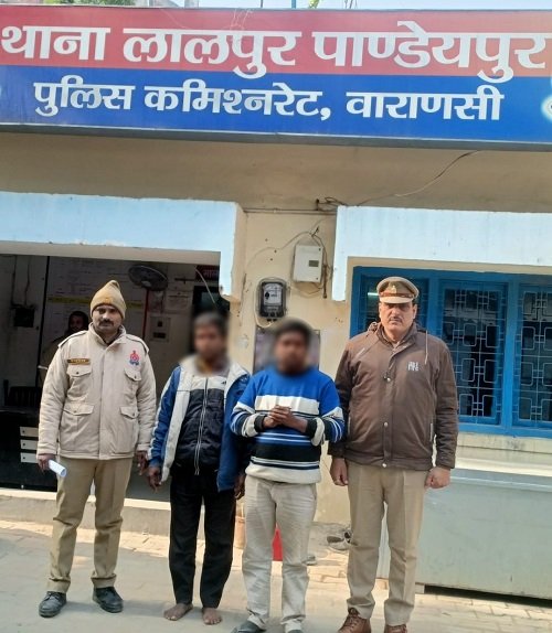 Varanasi: Two wanted accused arrested in a culpable homicide case; police achieve major success in Operation Chakravyuh.