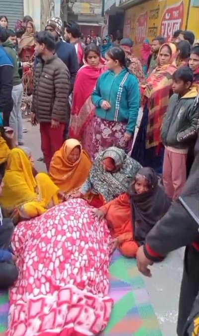 The assault led to a double tragedy: a pregnant woman died during treatment, and her enraged family members blocked the road with her body in protest.