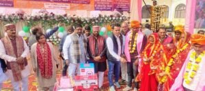 The Chief Minister's mass marriage program was graced by the dignified presence of elected representatives, and the brides and grooms received their blessings.