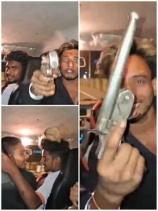 Lucknow: Open display of weapons in Nigoha raises questions about the Yogi government's zero-tolerance policy.