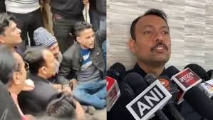 The controversy deepened after Alankar Agnihotri's resignation, and social media posts further fueled the tension.