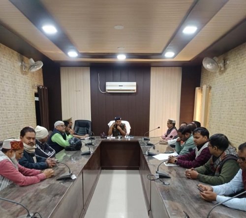 A meeting of the Traders' Security Cell was held at the Police Lines auditorium in Ghazipur, under the leadership of the Additional Superintendent of Police (City).