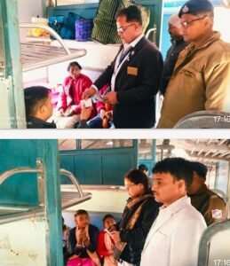 Those traveling without tickets were in for trouble; 82 passengers were caught on the Thawe-Chhapra Kacheri railway section.