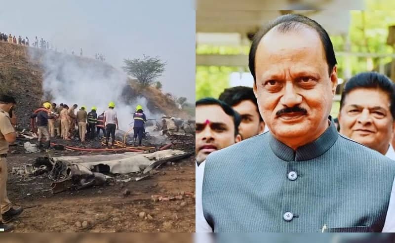 Maharashtra Deputy Chief Minister Ajit Pawar dies in a plane crash near Baramati; nation mourns his death.