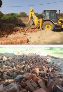 Amazing! Officials are unaware, and land mafias have encroached upon government land worth lakhs.