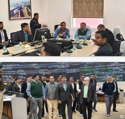 General Manager North Central Railway inspected Operational Control Centre- DFC and gave instructions for crew booking using AI