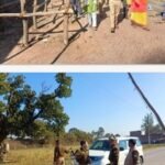 In view of the Mahashivratri festival, the security arrangements at the Shivdwar Temple were inspected. Security arrangements and traffic arrangements were strengthened.