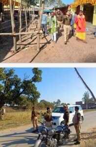 In view of the Mahashivratri festival, the security arrangements at the Shivdwar Temple were inspected. Security arrangements and traffic arrangements were strengthened.