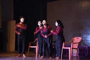 The mime play, a poignant and spectacular performance depicting women's empowerment, has concluded.