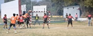 Excitement and excitement at its peak on the second day of the 18th Inter Railway Handball Competition (2025-26) at Bareka