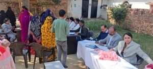 Health camps were organised in Patel Nagar and Palhari, with experts conducting special screening for TB and cancer.