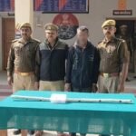 A wanted criminal carrying a reward of Rs 25,000 has been arrested, and a juvenile delinquent has been taken into police custody.