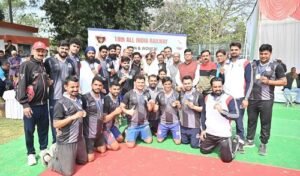 The final of the 18th All India (Men & Women) Railway Handball Championship 2025-26 concluded in a thrilling manner at Bareka.