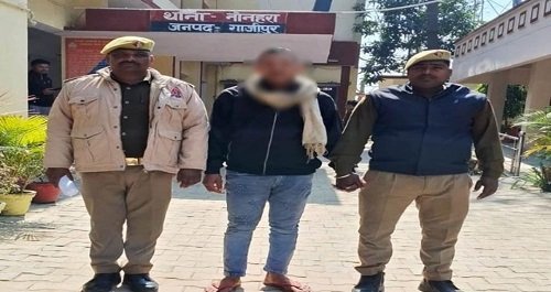 One person was arrested with two heads of cattle.