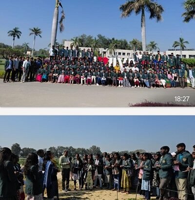Educational tour to Indian Vegetable Research Institute: Students learn advanced agricultural techniques