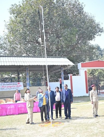 The annual inspection ceremony of the Bareka St. John Ambulance Brigade was successfully concluded.