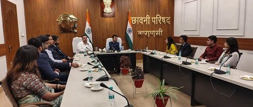 CEO Varanasi Cantt held an interactive meeting with IRTS trainee officers