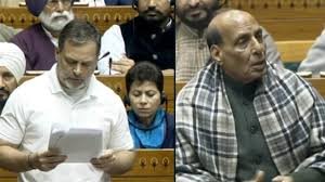 Heated debate on the Doklam issue in the Lok Sabha, Rahul Gandhi and Rajnath Singh confront each other.