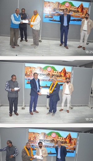 In the Varanasi division, 25 retiring employees received their final settlements, and eligible employees were promoted to fill the 9 positions that became vacant after their retirement.
