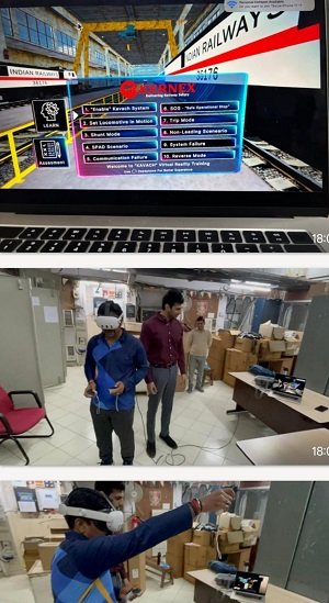 North Central Railway opens a new chapter in safety: Launch of state-of-the-art virtual reality training for 'Kavach' system.