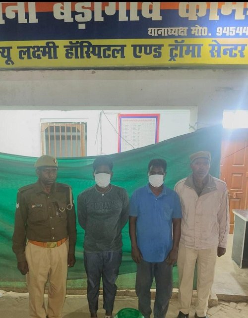 Badagaon police station arrested 02 accused with 26 litres of illegal raw liquor.