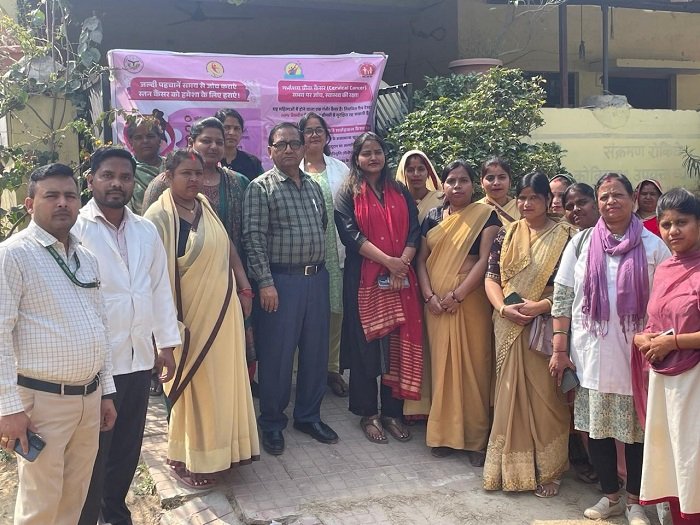 लखनऊ के खरगापुर यू.पी.एच.सी. में वृहद स्वास्थ्य शिविर आयोजित, सैकड़ों मरीजों की हुई स्क्रीनिंग और जांच