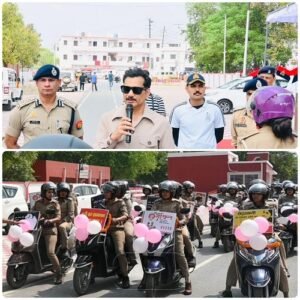 The Grand Launch of Mission Shakti 5.0: A Message of Women's Empowerment During Navratri, Raising Awareness Through a Scooter Rally