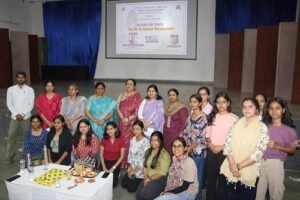 A special lecture on the theme ‘Creating Safe Spaces’ was organized at Vasant College for Women.