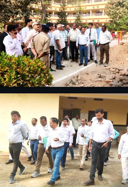 Inspection of Guard-Loco Pilot Crew Lobby and Running Room at Chhapra Junction