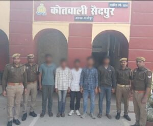 Five accused were arrested for appearing in the examination in place of others.