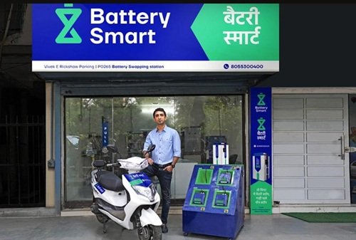 First ever Battery Swapping Station at Varanasi Railway Station, facilitating e-vehicles and promoting green transportation