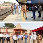 Divisional Railway Manager Ashish Jain inspected the Bhatni–Salempur railway section and stations.