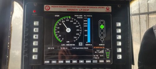 Indigenous ‘Kavach’ System Being Installed by North Central Railway on the Prayagraj-Kanpur Section