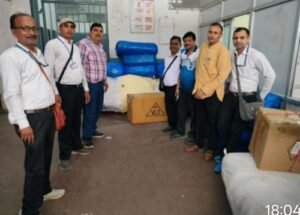 Intensive checking campaign against unbooked luggage at Prayagraj Junction
