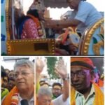 Grand Processions Held on Ram Navami; MLA Ved Prakash Gupta Flags Off the Event