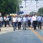 "Safety Inspection for Electrification" of the Pipkola-Salempur-Lar Doubled Railway Section Concluded