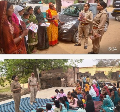 Sonbhadra Police Launches Major Awareness Campaign, Focusing on Women's Safety