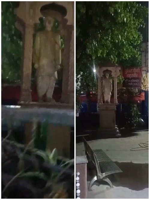 ‘Emperor of Novels’ Premchand’s Statue in Darkness at Lahurabir; Demand for Lighting Intensifies