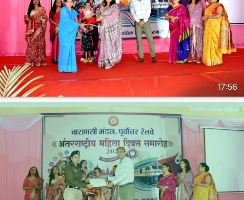 28 women railway employees honoured on International Women's Day