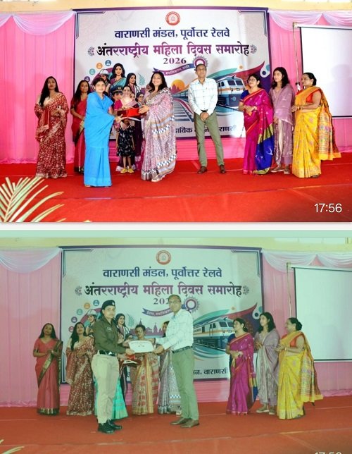 28 women railway employees honoured on International Women's Day
