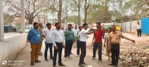 The Municipal Commissioner inspected the MRF Centre and Waste to Energy Plant in Bhelupur and gave instructions for its better operation.