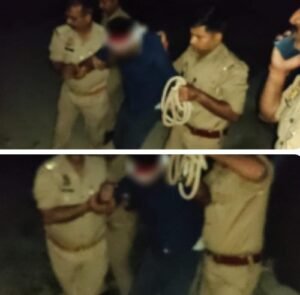 Police Encounter in Ghazipur: 01 Dangerous Accused Arrested, Illegal Weapon Recovered