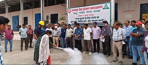 Safety awareness programmes organised in various departments of BAREKA under the 55th National Safety Week.