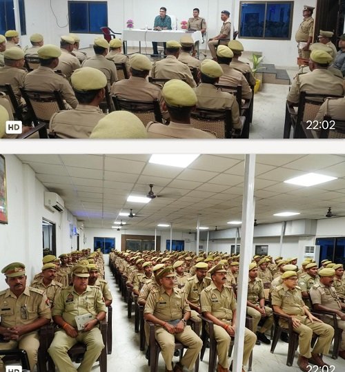 Bhadohi: SP Abhinav Tyagi Motivates Recruit Constables, Issues Important Guidelines