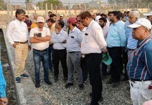 "Safety Inspection for Electrification" of the Pipkola-Salempur-Lar Doubled Railway Section Concluded