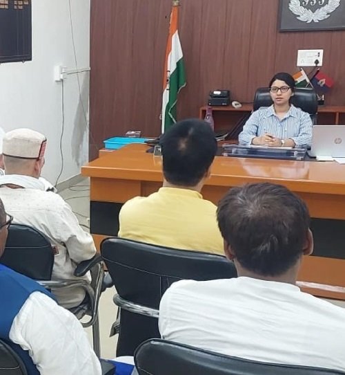 DCP Neetu Kadyan held a meeting with traders and issued instructions for prompt action.