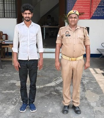 Accused Sanjeet Kumar Keshari, wanted in a case involving crimes against women, arrested.